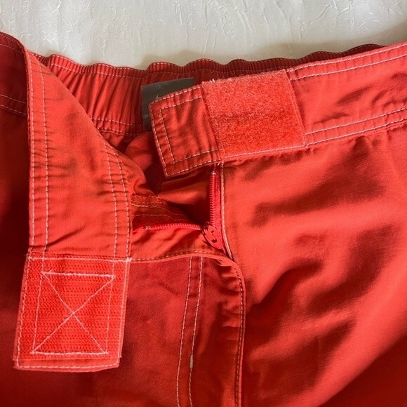 Vintage Nike Grey Tag Orange Windbreaker Capri Athletic Pants Size XL (16-18) - Picture 7 of 12